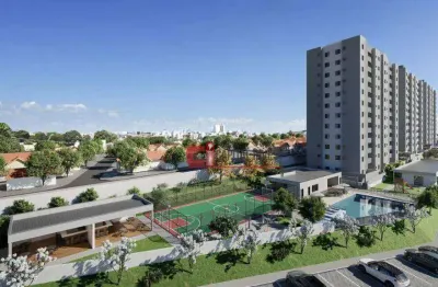 Apartamento com 2 dormitórios à venda, 45 m² por r$ 249.900,00 - são josé - jaguariúna/sp