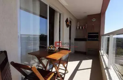 Apartamento com 2 dormitórios à venda, 75 m² por r$ 530.000,00 - jardim santa mercedes - jaguariúna/sp
