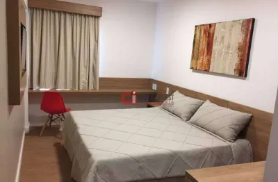 Apartamento com 1 dormitório à venda, 17 m² por r$ 260.000 - estância das flores - jaguariúna/sp