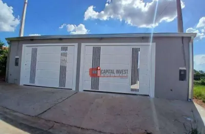Casa com 2 dormitórios à venda, 125 m² por r$ 300.000,00 - reserva da barra - jaguariúna/sp