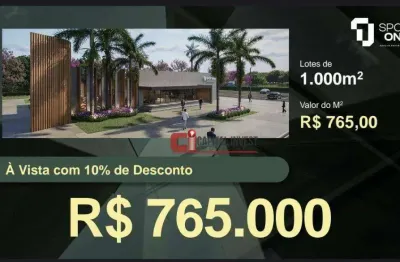 Terreno à venda, 1000 m² por r$ 850.000,00 - chácara são josé - jaguariúna/sp