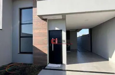 Casa com 3 dormitórios à venda, 110 m² por R$ 660.000 - Chácara Primavera - Jaguariúna/SP