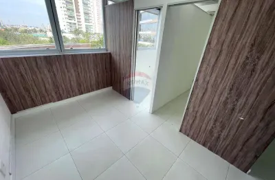 Sala comercial mobiliada para locação com 35,67m², no patteo mogilar, na vila mogilar - mogi das cruzes/ sp