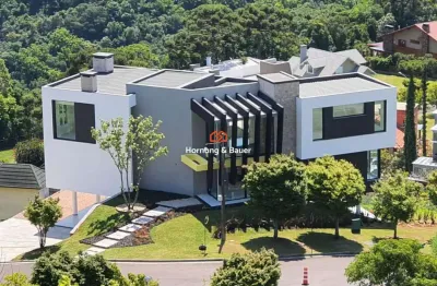 Casa de altíssimo padrão à venda no condomínio alphaville - gramado/rs, centro