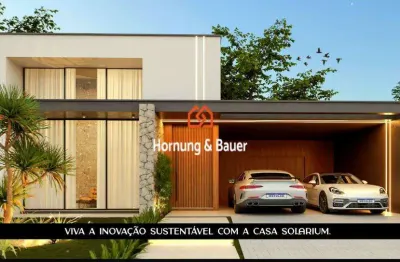 Casa plana com 03 dormitórios à venda no solar do campo em campo bom.