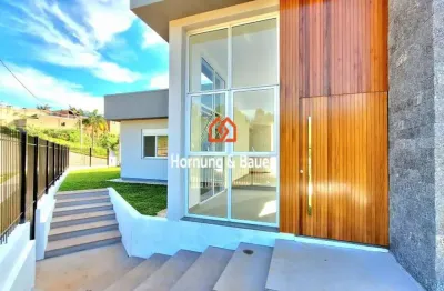 Casa plana com 3 dormitórios à venda no bairro metzler em campo bom/rs.