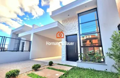 Casa com 2 dormitórios no bairro paulista em campo bom.