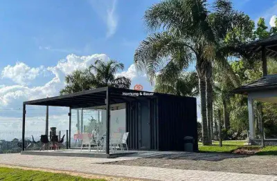 Casa à venda em dois irmãos, travessão - casa container com churrasqueira e vista panorâmica
