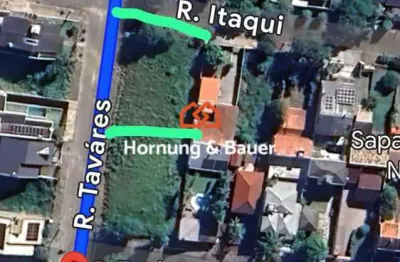 Terreno de esquina à venda em campo bom! ótima oportunidade no bairro imigrante.