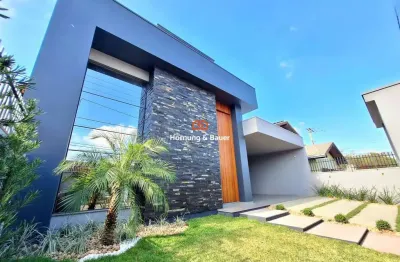 Casa plana com 3 dormitórios à venda no guarani em novo hamburgo.