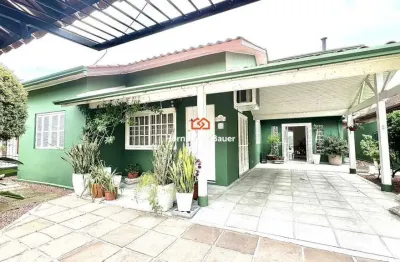 Casa com 262m² | suíte com lareira | 4 dormitórios no bairro bela vista em estância velha.