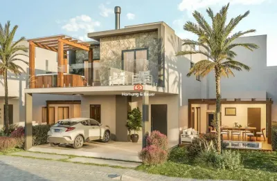 Casa à venda no condomínio all place mauá em novo hamburgo, bairro jardim mauá.