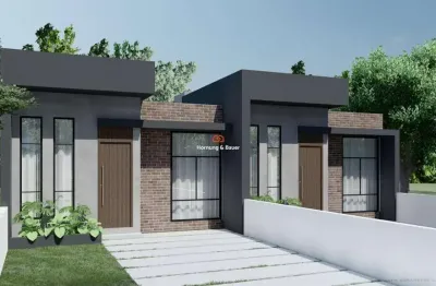 Lançamento - casas em contrução bairro floresta estância velha