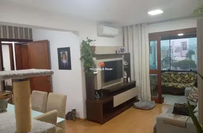 Apartamento semimobiliado à venda em novo hamburgo no bairro boa vista - edifício prates galvão
