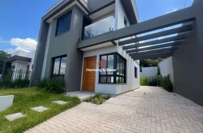 Casa à venda em novo hamburgo, bairro são jorge - nova pronta para morar!