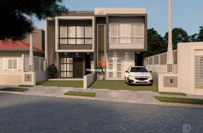 Lançamento em estância velha! casa em construção à venda no bairro lago azul.