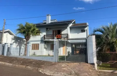 Casa semimobiliada à venda em campo bom, bairro imigrante! com uma ampla área privativa de 302m²