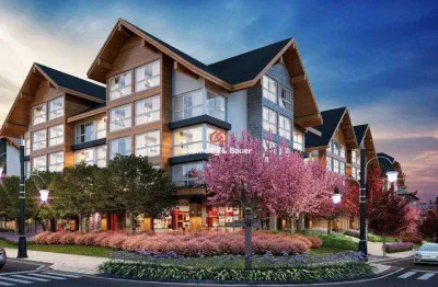 Belíssimo apartamento / studio à venda no centro de gramado | vita boulevard