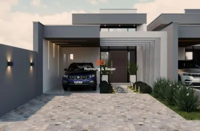 Lançamento! casa plana e moderna à venda no centro de estância velha!