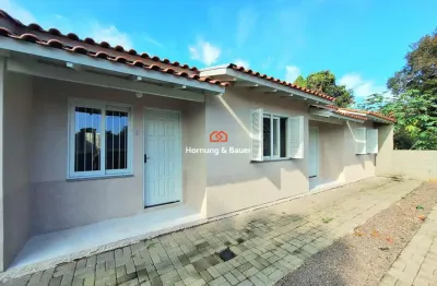 Duas casas à venda no mesmo terreno, bairro campestre em são leopoldo.