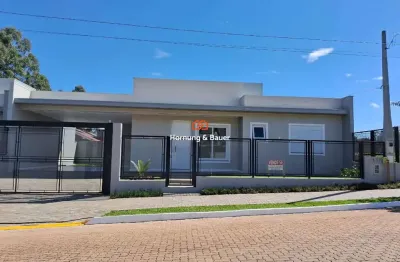 Casa plana e com 3 dormitórios à venda em dois irmãos, bairro industrial.