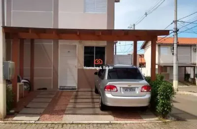 Casa à venda em novo hamburgo no condomínio vale das figueiras |bairro canudos |2 dormitórios