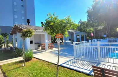 Venda - apartamento campo bom - bairro paulista - semi mobiliado