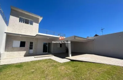 Casa à venda em novo hamburgo, rincão - com suíte, terraço e salão de festas!