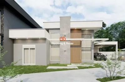 Casa de esquina com piscina em campo bom, metzler  - em construção!