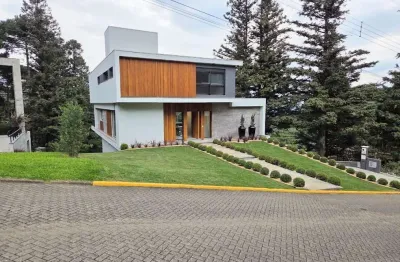 Casa em Condomínio de Altíssimo Luxo - Aspen Mountain em Gramado - Elevador privativo, Suíte Master e Vista panorâmica!