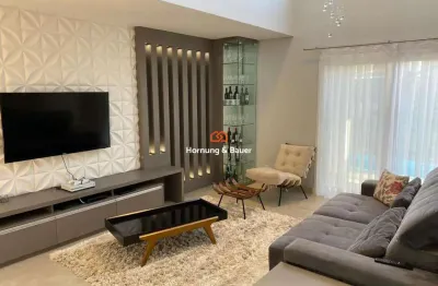 Linda casa de alto padrão à venda no condomínio terras altas studio premium, no bairro rondônia em novo hamburgo
