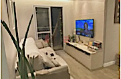 Apartamento de 60m² com vaga para venda no parque são domingos.