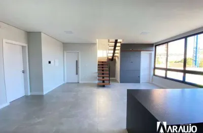 Apartamento duplex para locação no centro de itajaí