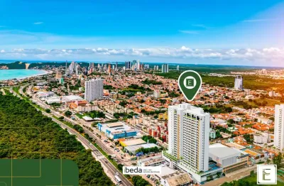 Ibeda - apartamento no capim macio essence residencial, 3 suites + dependencia