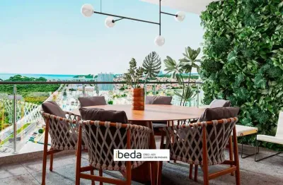 Ibeda - apartamento no capim macio essence residencial, 3 suítes, lavabo, wc ser