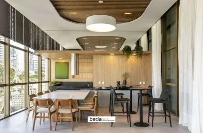 Ibeda - apartamento les amis lagoa nova, 2 quartos (1 suíte), sala, gourmet, 1vg