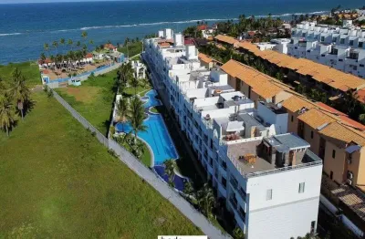 Apartamento térreo mobiliado à venda no condomínio tabatinga beach resort – 80m2