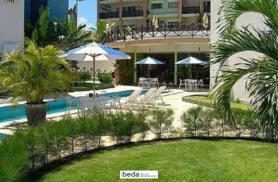 Apartamento mobiliado à venda no condomínio arituba tropical – 100m2. vista mar!