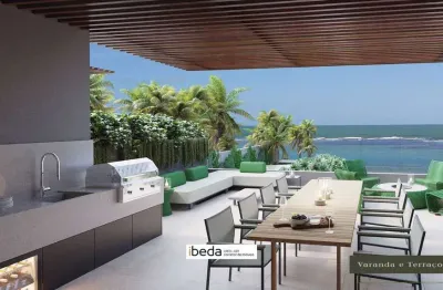 Ibeda -  teras búzios apartamento frente mar, 115m2, 2 suítes, cozinha, gourmet.