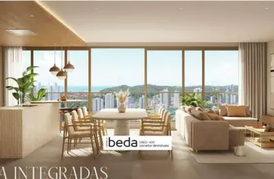 Ibeda - cobertura no trairi 517 - moura dubeux, 4 suítes, sala gourmet, 3 vagas