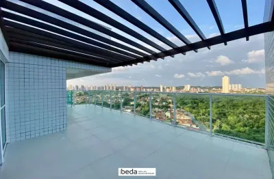 Ibeda - cobertura à venda natal/rn, sala ampla, 3 suítes, cozinha, lazer, 202m2