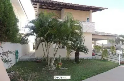 Casa à venda no condomínio bosque dos pássaros, 256m², 5q, 4 suítes, 4 vagas,