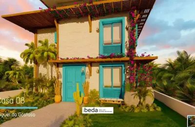 Ibeda- vela santo cristo casa à venda em são miguel do gostoso, 3 suítes, 188m2