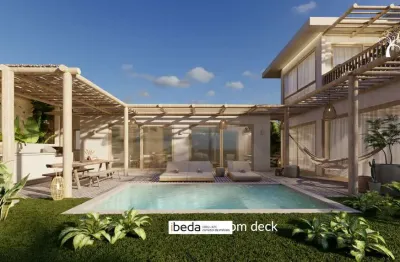 Ibeda -  vela santo cristo casa à venda em são miguel do gostoso, 3 suítes 142m²