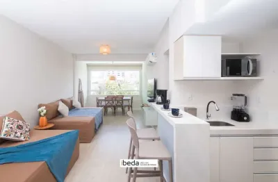 Apartamento venda 1 Dormitório 60m2  Mobiliado na Avenida Beira Mar com Vaga