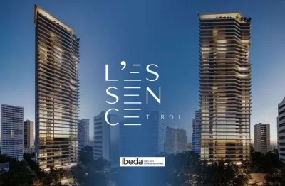 Ibeda - lessence tirol apartamento 150m2 sala gourmet, 3 suítes, lavabo, dep.com