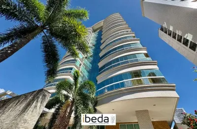 Ibeda - apartamento à venda no tirol - mobiliado com 3 suítes, sala ampla 206m2