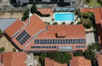 Ibeda - casa a venda no capim macio. sala ampla, suites, quartos, piscina, 5 vgs