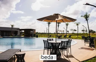 Ibeda - terreno a venda no condominio vila do alto esquina 222m2, sombra esquina