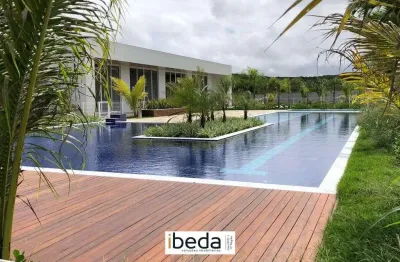 Ibeda - terreno a venda no sunset boulevard 1 com 355m2, lazer completo, esquina